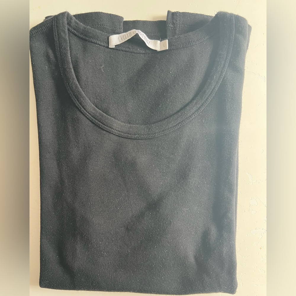 Bundle of 7 woman assorted basic tops size L - Picture 4 of 12